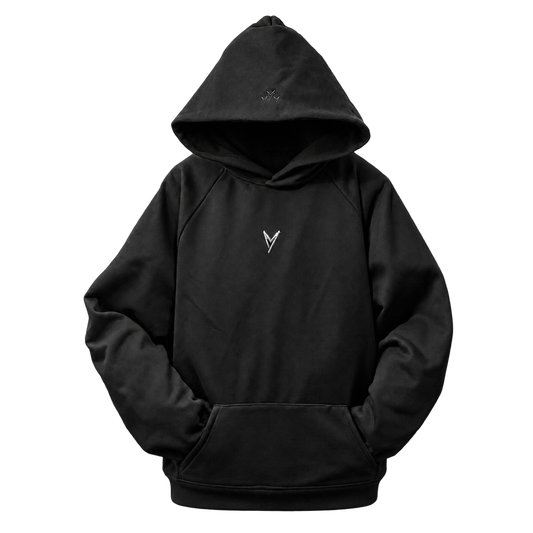 MONTEL SILVER LOGO HOODIE