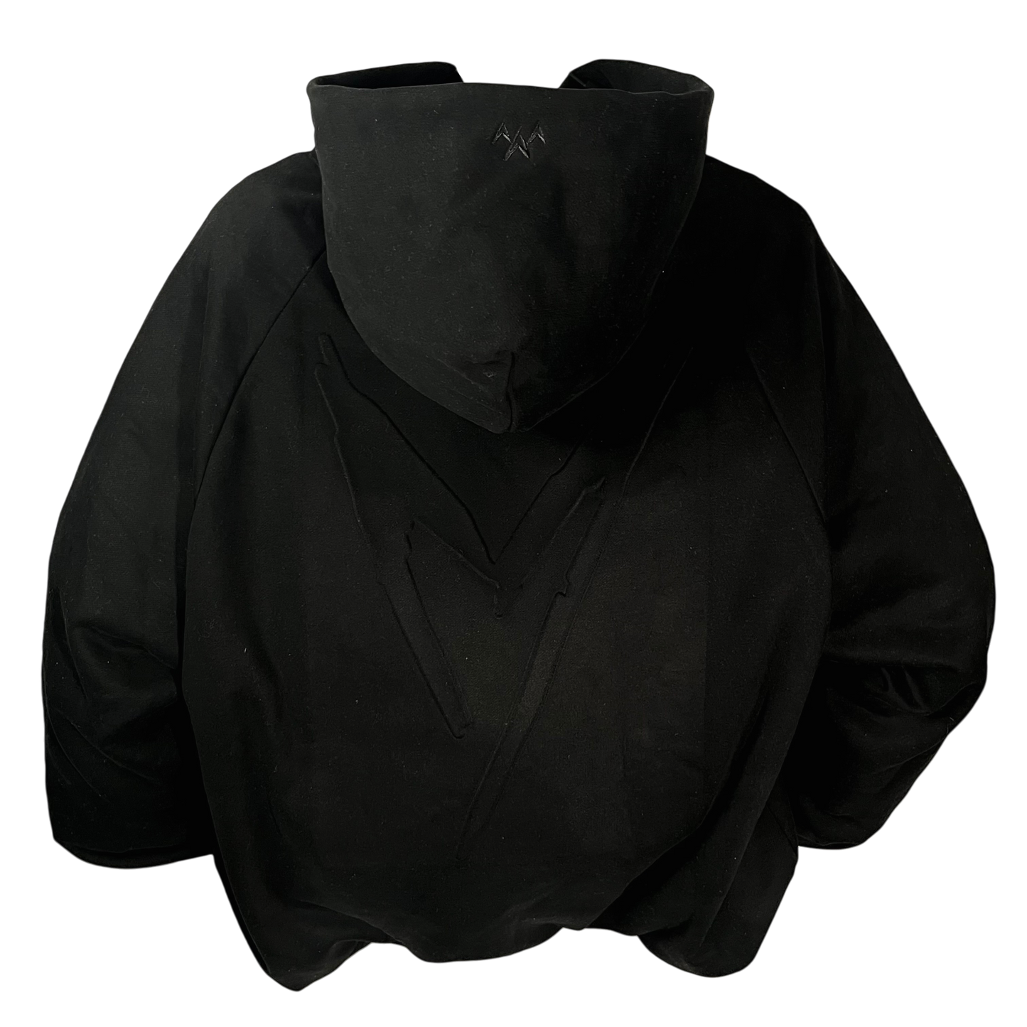 MONTEL SILVER LOGO HOODIE